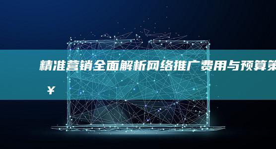 精准营销：全面解析网络推广费用与预算策略